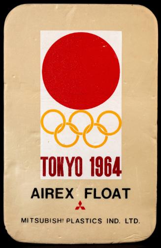 Tokyo 1964 Olympic kickboard used by Donna de Varona