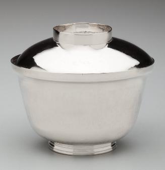 Sugar bowl and cover owned by Anne Smith (ca. 1732–1814)