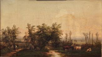 Landscape and Cattle, Morning