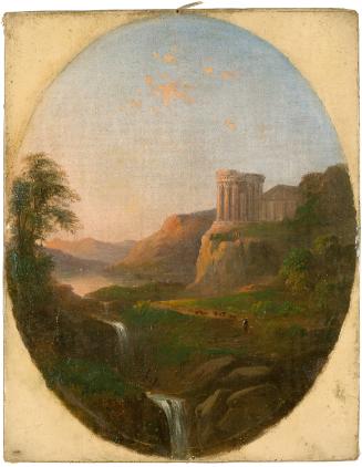 Italian Landscape with Ruins