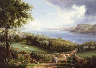 View of Hudson River from near Sing Sing, New York