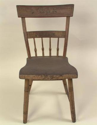 Side chair (one of a set of nine)