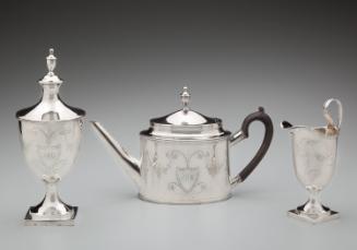 Tea service owned by John A. (1761–1832) and Mary Aymar Hardenbrook (1763–1838)