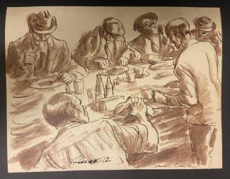 Lunch Counter, from the Series "59th Street Drawings"