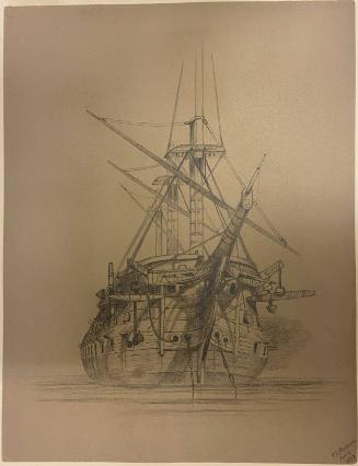 Frigate, Front View