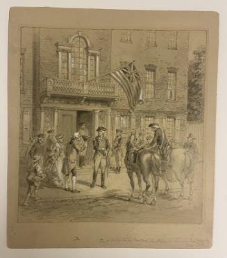 First Headquarters in New York (De Peyster House), July 1776