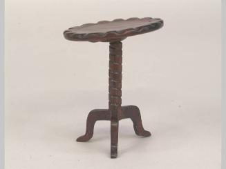 Miniature Furniture, Tilt-top Table