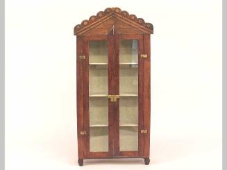 Miniature Furniture, Large Corner Cabinet