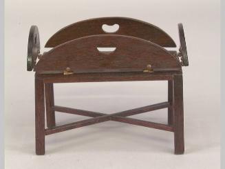 Miniature Furniture, "Butler's" Tray Table
