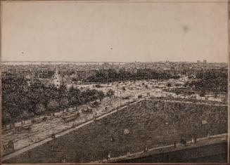 View of Brooklyn with Extension of Green-Wood Cemetery, New York