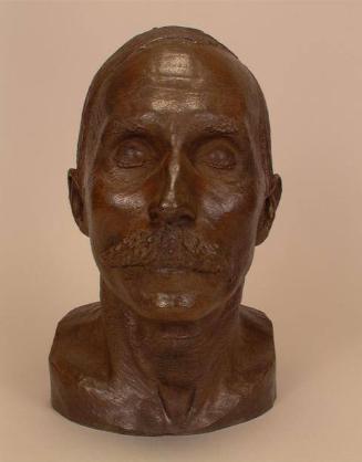 Death mask of Richard Watson Gilder (1844–1909)
