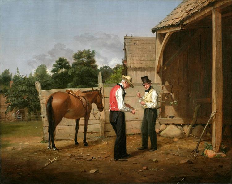 Bargaining for a Horse (Farmers Bargaining)