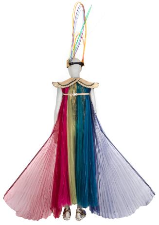 Cape worn by Anthony Roth Costanzo at 2019 WorldPride NYC
