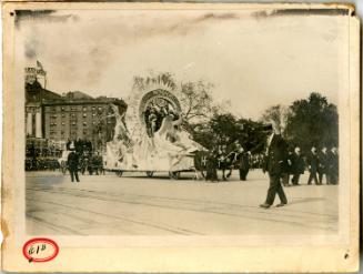 Five Nations float, Historical Pagent, Hudson-Fulton Celebration, Albany, NY