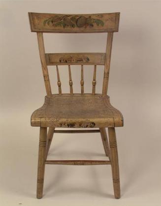 Side chair (one of a set of nine)