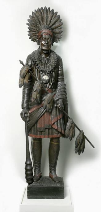 Trade figure of Sauk Indian Chief Keokuk (1783–1848)