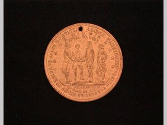 Medal: Centennial Celebration of the Evacuation of New York, 1783-1883