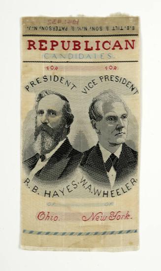 R.B. Hayes Presidential Campaign Ribbon