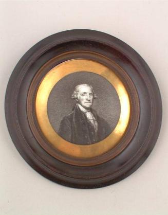 Portrait Plaque of George Washington.