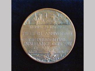 Prudential Insurance Company of America 50th Anniversary Medal