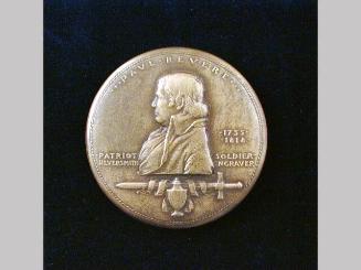 Paul Revere Sesquicentennial Commemorative medal