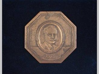 1924 New York City National Democratic Convention Commemorative Medal
