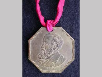 Benjamin Harrison Presidential Campaign Medalet