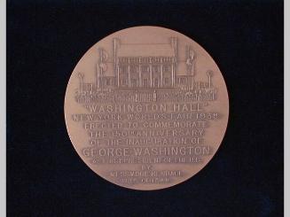 New York World's Fair "Washington Hall" Medal