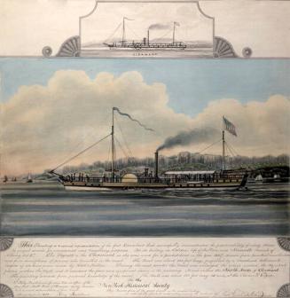 Hudson River Steamboat "Clermont"