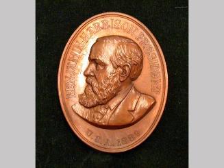 Benjamin Harrison Peace Medal