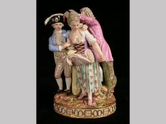 Figural Group, Girl and Two Boys