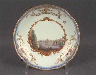 Plate from a service for Willem V, Stadholder of the Netherlands