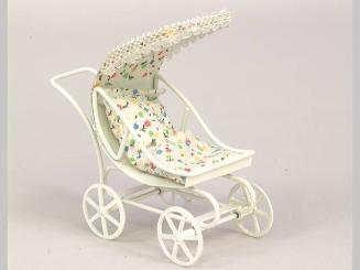 Miniature baby carriage