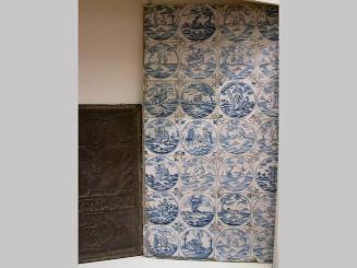 Delftware fireplace tiles from the Beekman Mansion