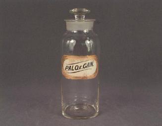 Apothecary bottle with stopper