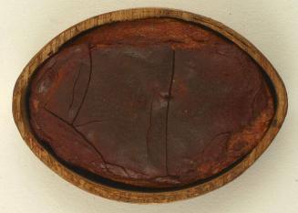 Oval wooden form