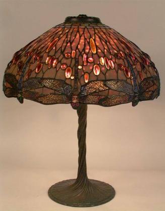 Dragonfly table lampshade