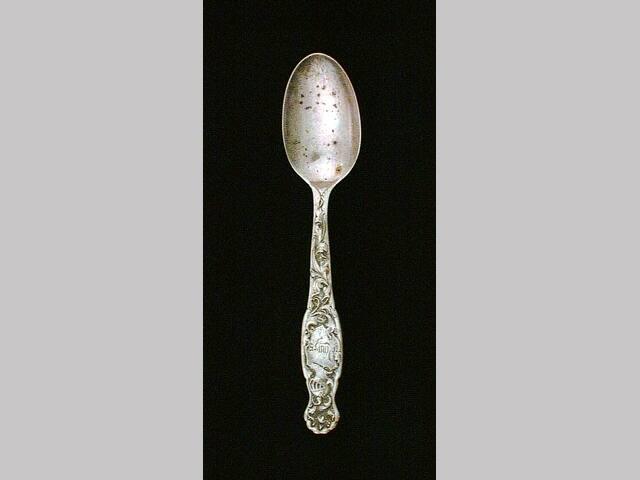 Child's spoon and fork