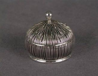 Silver box with lid