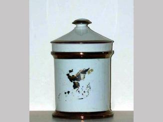 Apothecary jar with lid