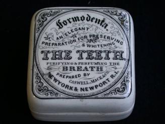 Tooth polish container