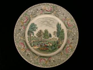 Plate: view of Central Park
