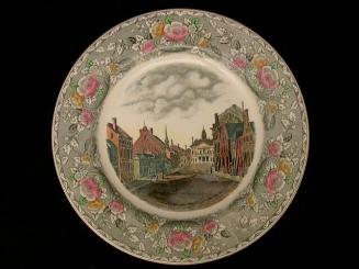 Broad Street, Old New York plate