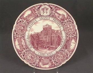 Plate, Main Building, College of the City of New York