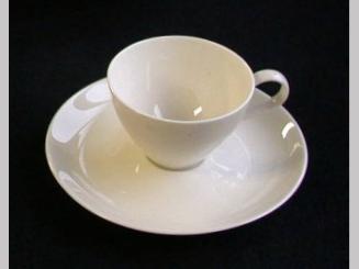 Demi-tasse cup and saucer