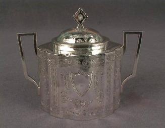 Sugar bowl with lid