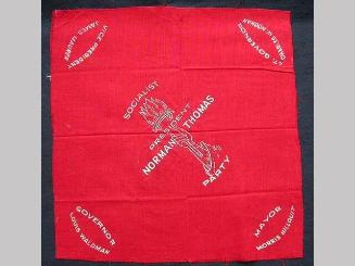 1932 Presidential campaign kerchief for the Socialist Party