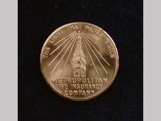 Metropolitan Life Insurance Exhibit Medal