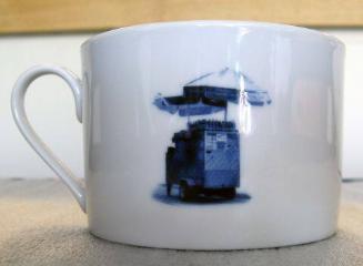 Tea cup, New York Delft