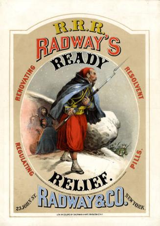 Advertisement for Radway’s Ready Relief